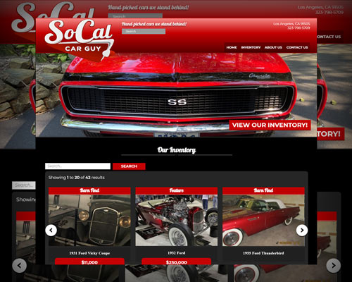 SoCal Car Guy website